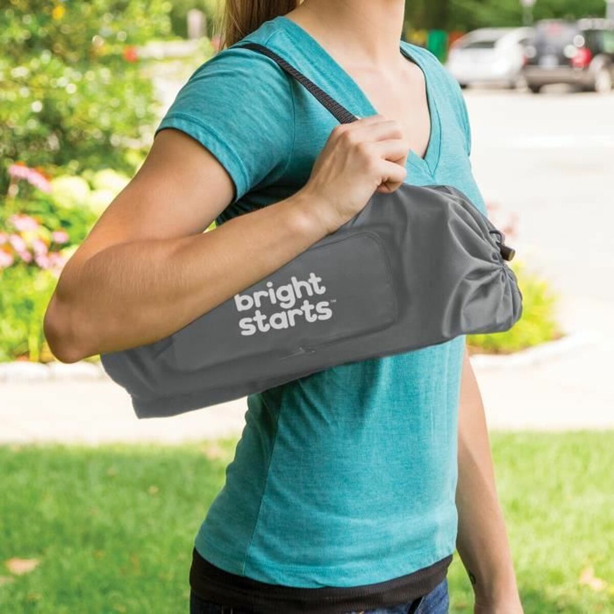 Pacēlājs Bright Starts Pop 'N Sit Pelēks